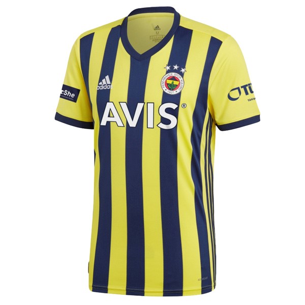 Tailandia Camiseta Fenerbahce SK Replica Primera Ropa 2021/22 Amarillo